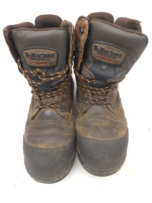 Dr. Martens Brown Industrial Comp Safety Toe Boots DM360  Men\'s US Sz 10 s-l400.jpg main image 2