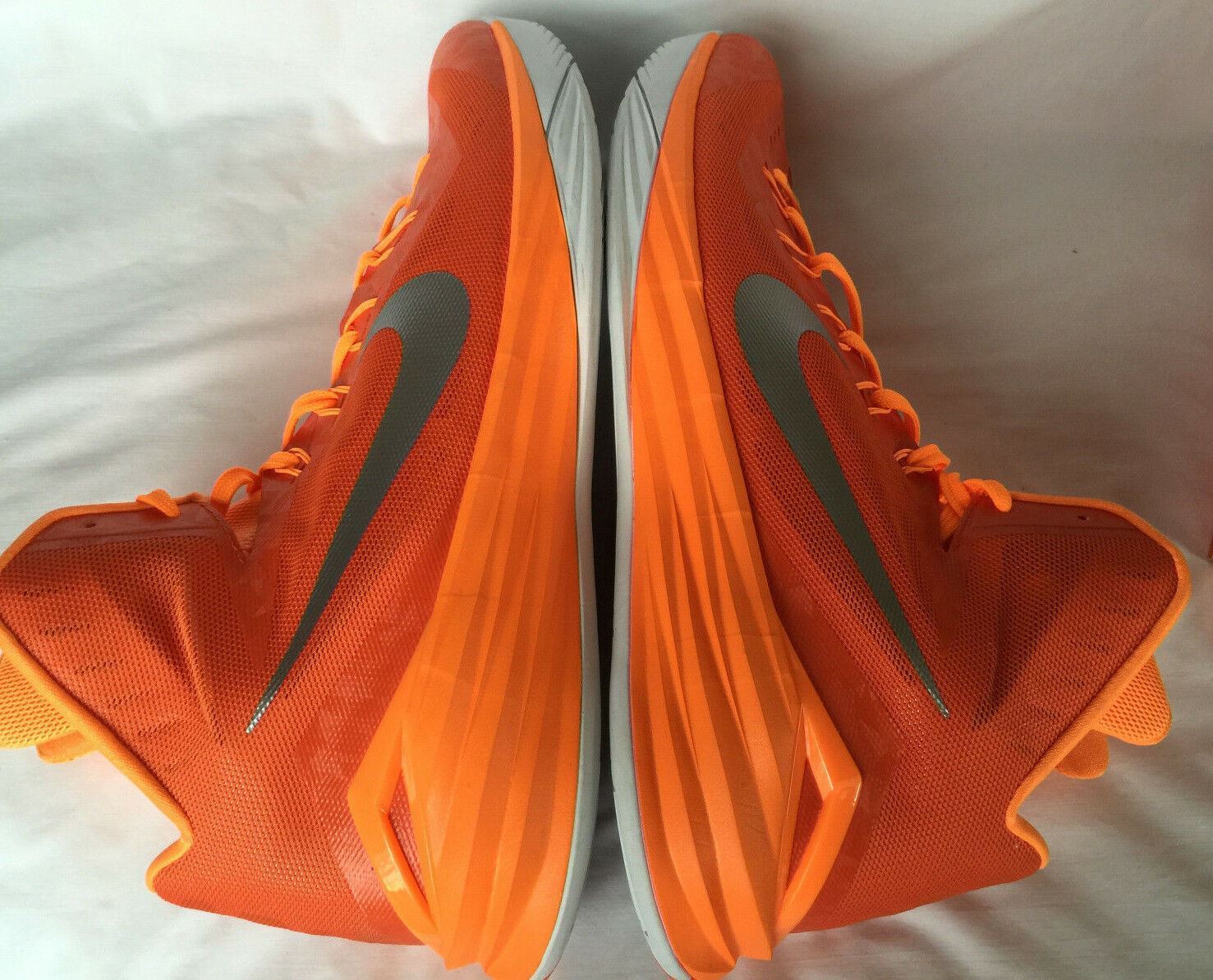 NEW Nike Hyperdunk 2014 TB Orange 653483808 Silver Basketball Shoes