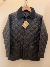 Image of Barbour boys liddesdale quilted jacket Medium