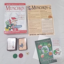 Munchkin: 2010 Holiday Edition Steve Jackson Card Game Board