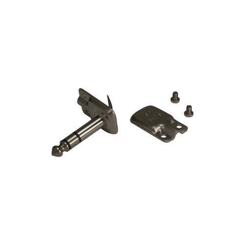 KMMK SquarePlug SP550-S Pancake Style Jack. TRS Right Angled 1/4" 6.35mm. Solder - Picture 2 of 4