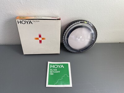 Hoya Filter Skylight 1B 62 mm Camera New Old Stock Japan