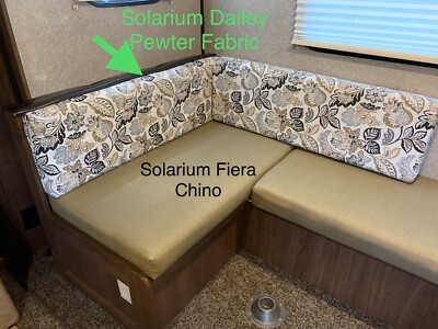 Camper Dinette Booth Cushion Covers Size 42