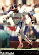 1993 Pinnacle #31 Luis Polonia
