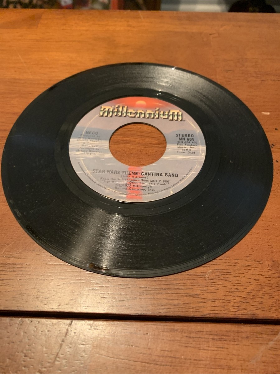Vintage 1977 Star Wars Theme: Cantina Band 45 RPM 7” | eBay