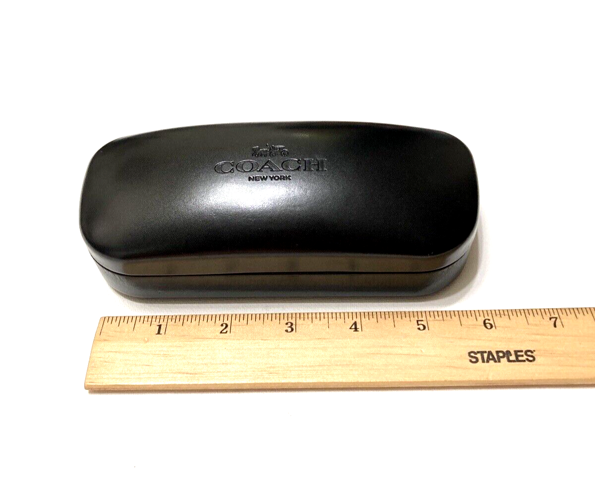 Coach black hard sunglasses case eBay