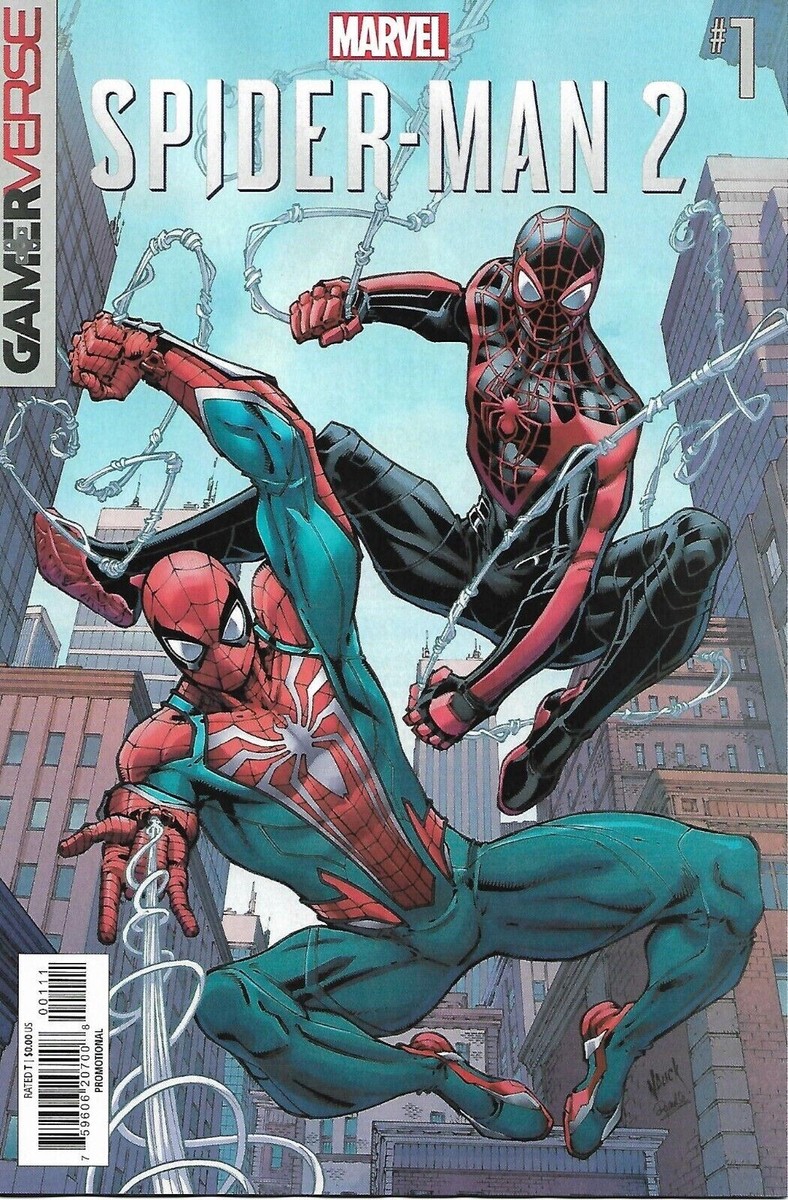 Spider-Man 2 Gamerverse #1 Promotional Promo Comic Marvel Miles Morales |  eBay