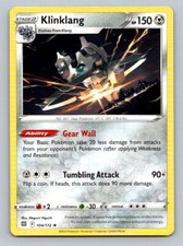 Carta Pokemon 2022 stelle brillanti Klinklang 104/172