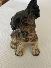 Vintage Erphila Germany 1938 Ceramic Ear up Terrier Figurine