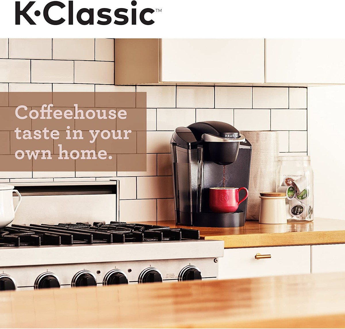 Keurig K-Classic Coffee Maker K-Cup Pod, Single Serve