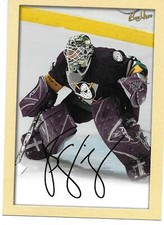2005-06 UPPER DECK  BEE HIVE HOCKEY 5X7 #241 JEAN-SABASTIEN GIGUERE (Ducks)