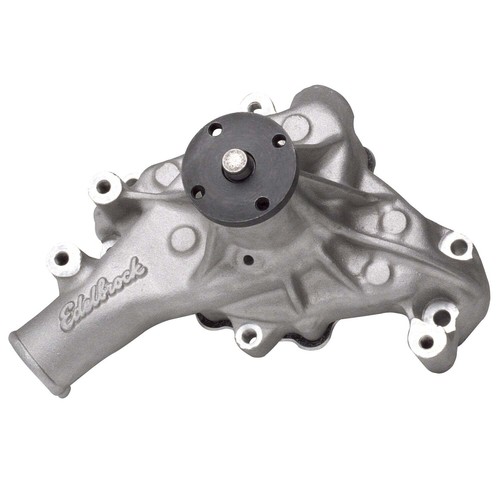 EDELBROCK 88110 VICTOR SERIES WATER PUMP LONG SATIN FINISH SB CHEV 283-400 V8 - Picture 4 of 4
