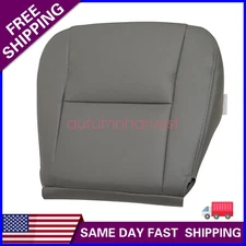 Passenger Bottom Replacement Leather Seat Cover Gray For 2005 2006 Toyota Tundra