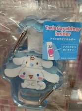 Sanrio Character Cinnamoroll Acrylic Twin Carabiner Holder Bag Charm New Japan