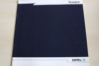 209945) Opel Senator B - Übergröße - Frankreich - Prospekt 1987