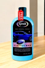 Zymol Cleaner Wax - SiO2 Car Paint Protection & Polish, Non-Solvent, 20 Fl. Oz.
