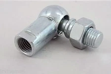 CS8 8mm L-Shape Heim Ball Joint Rod End Plain Bearing Female/Male Chrome Finish