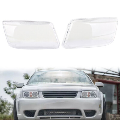 Scheinwerfer ŠKODA Octavia 2 Paar Klar Scheinwerferglas Gehäuse Streuscheiben Für 1999 Scheinwerferglas VW Bora