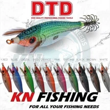 DTD PREMIUM GIRA Bukva Squid Jig Fishing Sea Eging Sizes 1.0 1.5 2.0 2.5 3.0