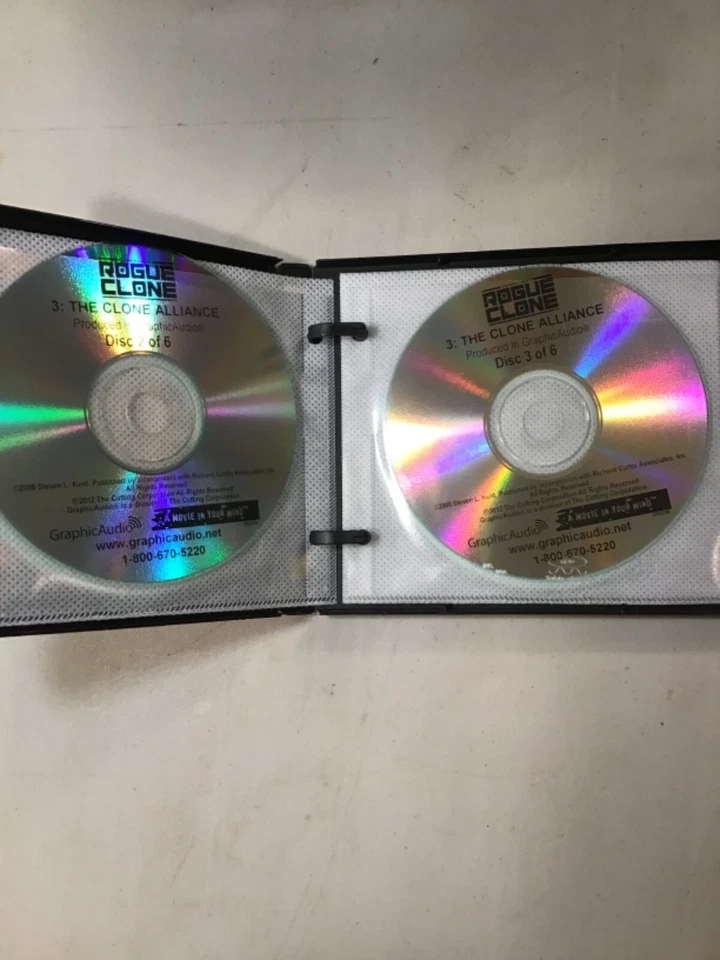 Rogue Clone: The Clone Alliance GraphicAudio CD Audiobook By Steven L Kent #3 - Image 4 of 4