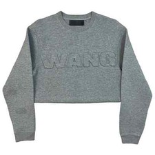 Alexander Wang x H M Cropped Scuba Crewneck Sweater