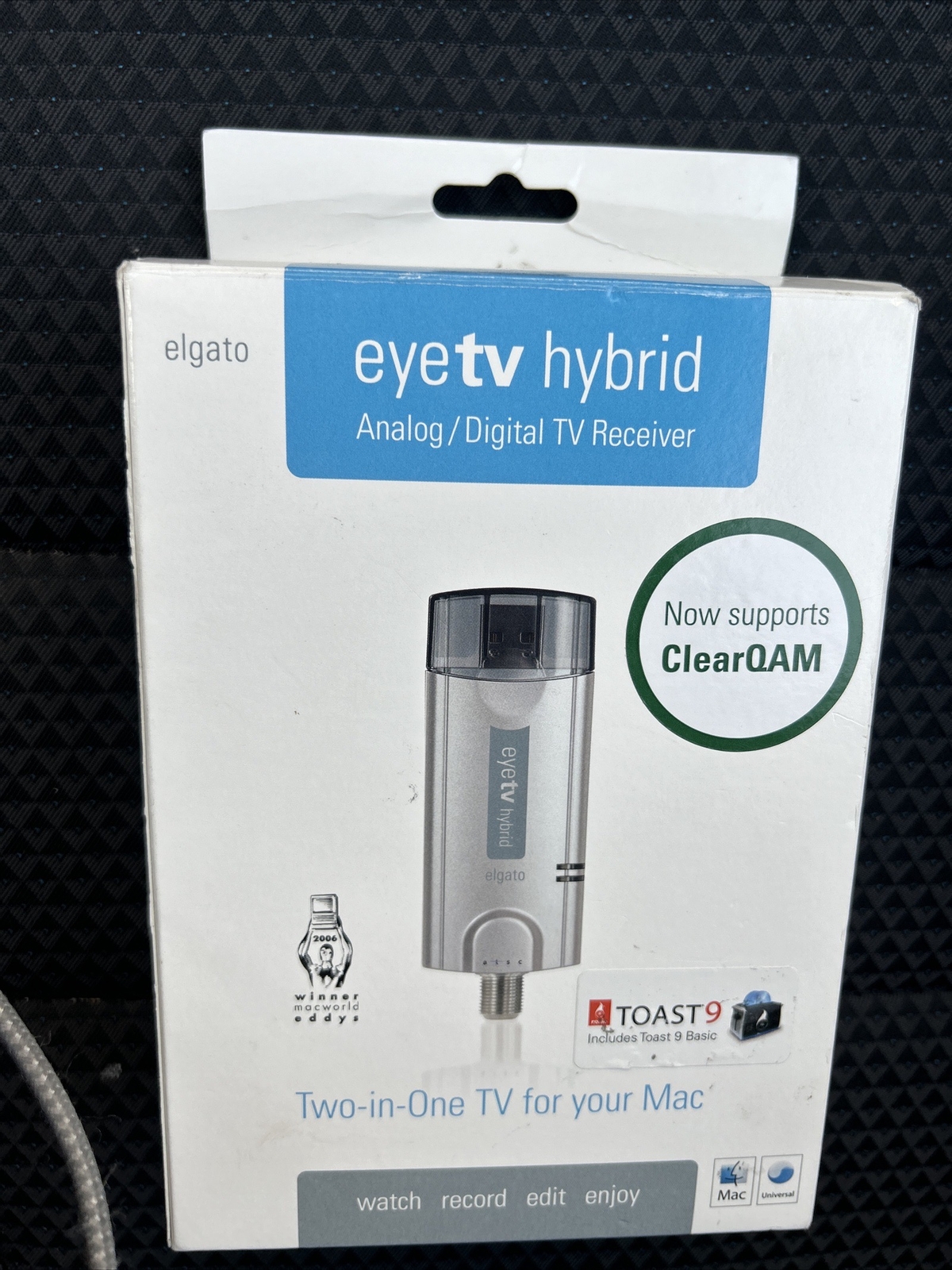 Elgato EyeTV Hybrid Analog / Digital TV Tuner Mac Computer Watch Edit Record TV eBay