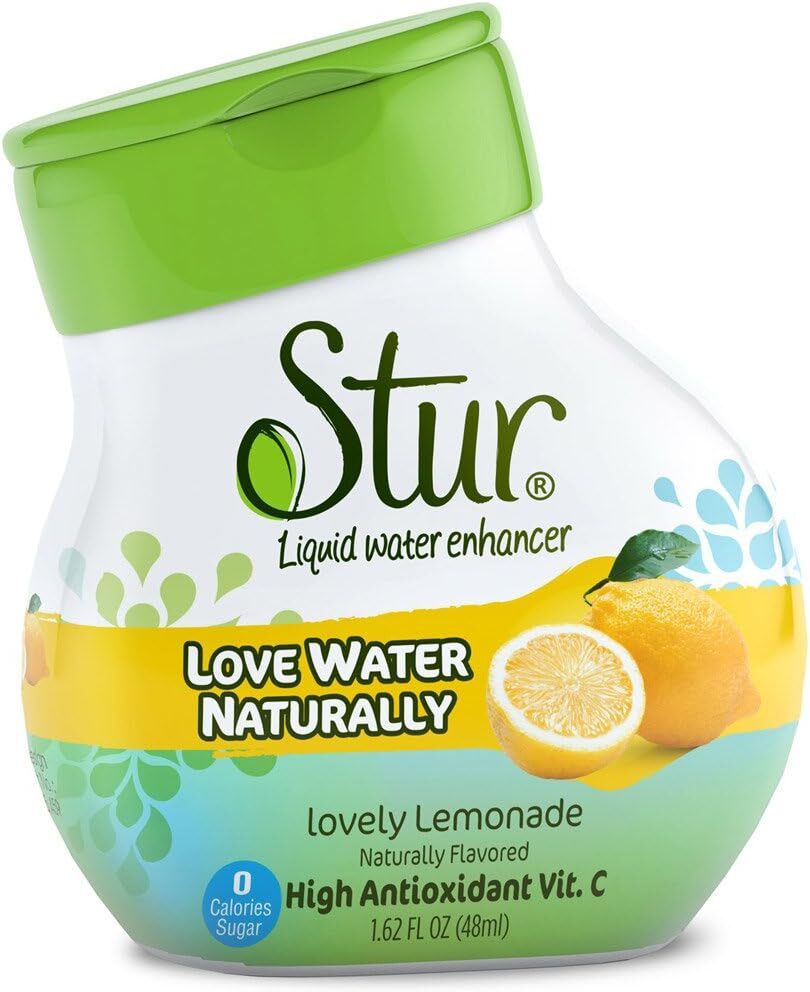 Stur Liquid Water Enhancer Stevia-Sweetened Lemonade Rich in Vitamin C  