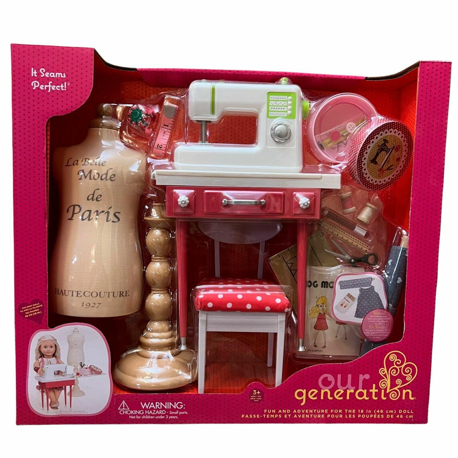our generation doll sewing set