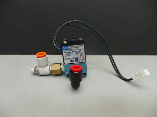 MAC 35A-AAA-DFBA-1BA Solenoid Valve 24VDC 1.8 Watt Nice Condition