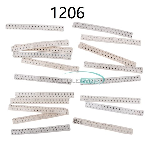 660PZ 0603/0805/1206 Set resistenze SMD 33 tipi di resistenze valore - Foto 19 di 22