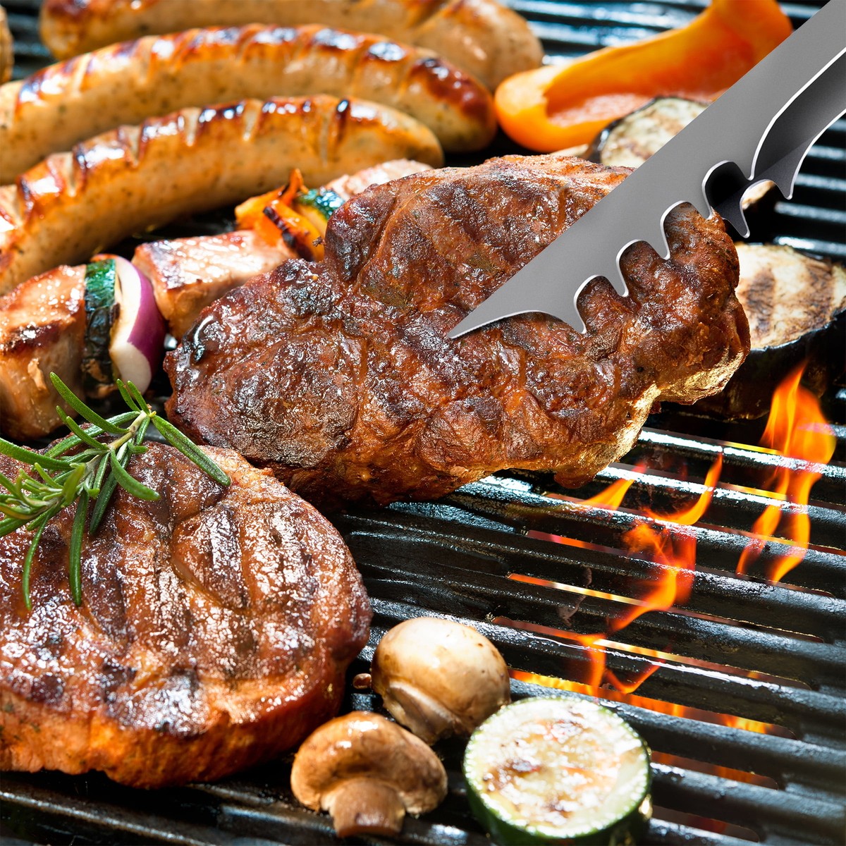 Chef Buddy BBQ Grill Accessories and Tools Set with Carrying Chef Buddy BBQ Grill Accessories and Tools Set with Carrying