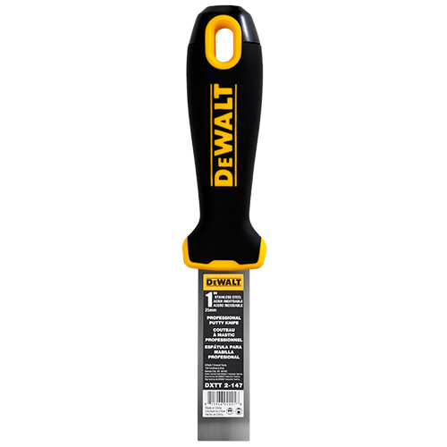 DEWALT Putty Knife 1" Stainless Steel Flexible Drywall Joint Paint