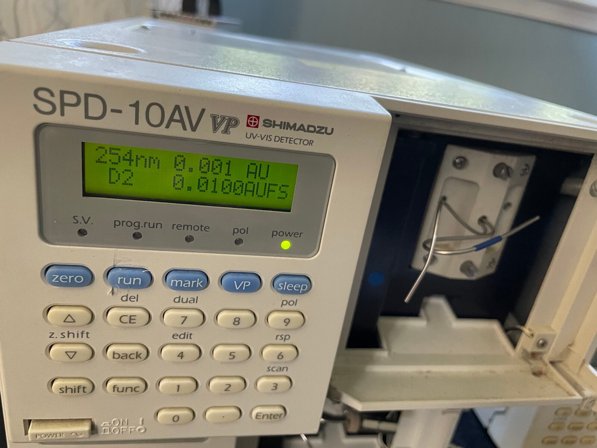 112-5【島津製作所】液体クロマトグラフ UV検出器 型番：SPD-10A | EHI株式