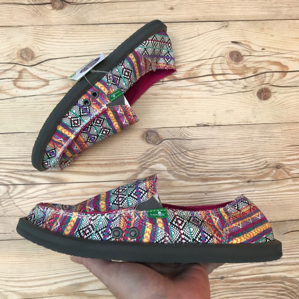Sanuk Donna Cruz mocassino piatto