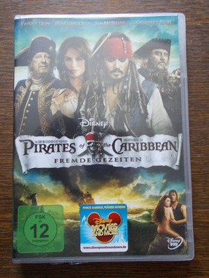 DVD ACTION  FLUCH DER KARIBIK  Fremde Gezeiten  Johnny Depp  guter Zust. 131 min