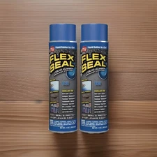 Flex Seal 14 oz 2-Pack Blue Rubber Spray Sealant – Waterproof Stop Leaks Coating