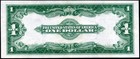 HGR SUNDAY 1923 $1 Silver Certificate (GORGEOUS) Appears Borderline UNCIRCULATED — photo 3