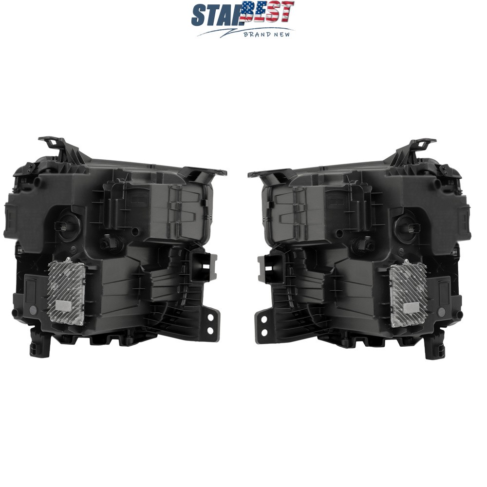 Left+Right Side Headlights For Chevrolet Silverado 1500 LTZ RST 2022-2024 LED