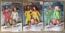 CHARLIE'S ANGELS DOLLS Kate Jackson CHERYL LADD Jaclyn Smith HASBRO Figure 77