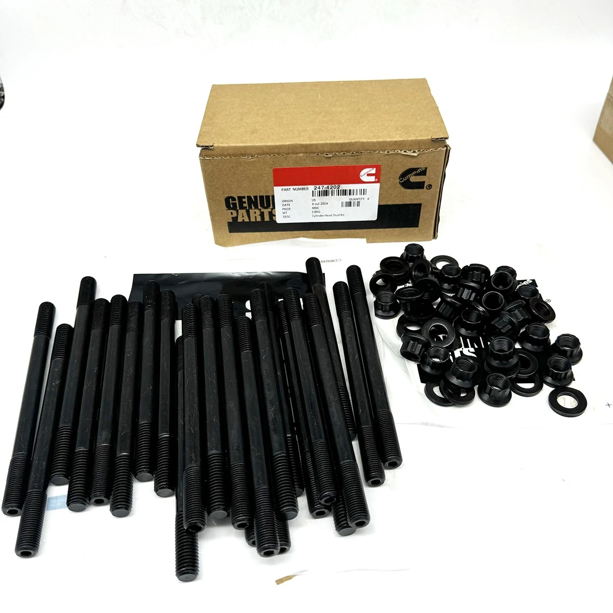 Réf. 4089819 4089172 Kit De Joints De Culasse Pour Dodge Ram 5.9L Cummins 24V 2003-2006 - Référence 4089819 Gasket Set Cummins 24V 03-06 - Foto 3