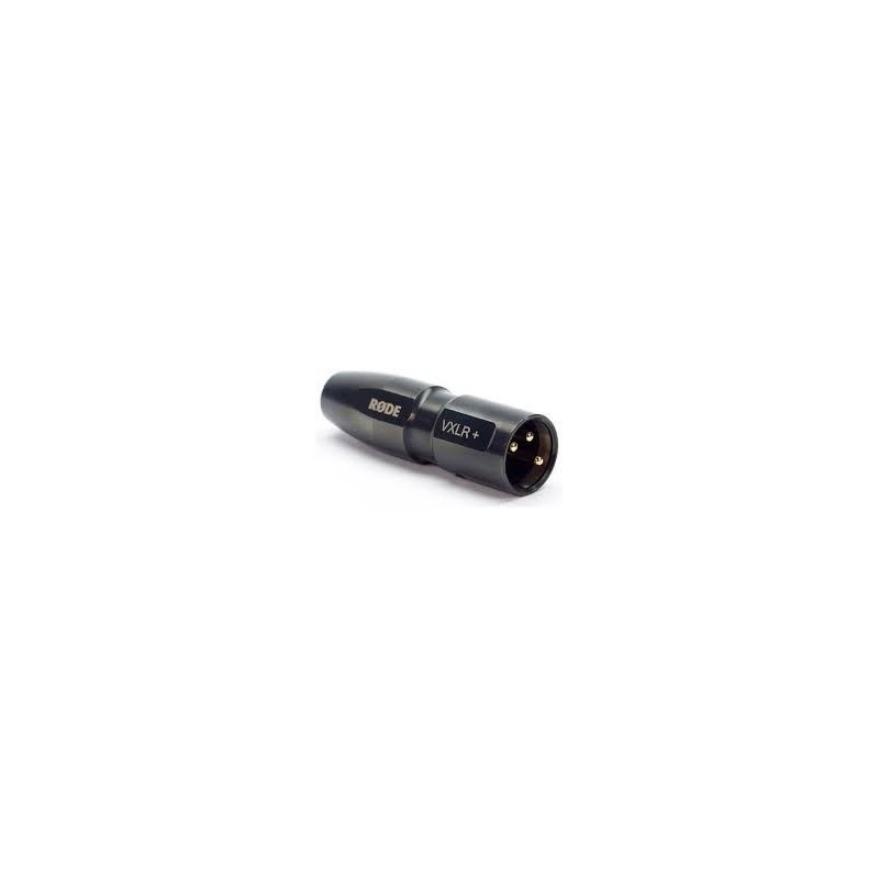RODE VXLR+ adaptateur audio jack 3.5mm femelle vers connecteur XLR mâle avec alimentation active