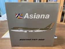 Inflight B-Models Asiana Airlines Boeing 747-400 HL7418 1/200 Diecast Model