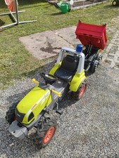 rolly toys 710249 Claas Arion 640 Trettraktor mit Frontlader Luftbereift