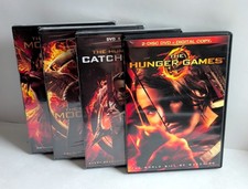 The Hunger Games Complete 4-Movie Collection DVD Lot Catching Fire Mockingjay