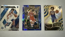 Jared McCain RC Lot X3 2024-25 Revolution New Wave, Select Blue Ice, Mosaic City