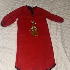 Scooby Doo Kids Red Night Gown Xsmall