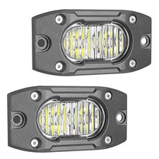 2x 4 Flush Mount Led Work Light Bar Driving Flood Pods Reverse Off Road Atv 12v 2x 4 Flush Mount Led Work Light Bar Driving Flood Pods Reverse Off Road Atv 12v
