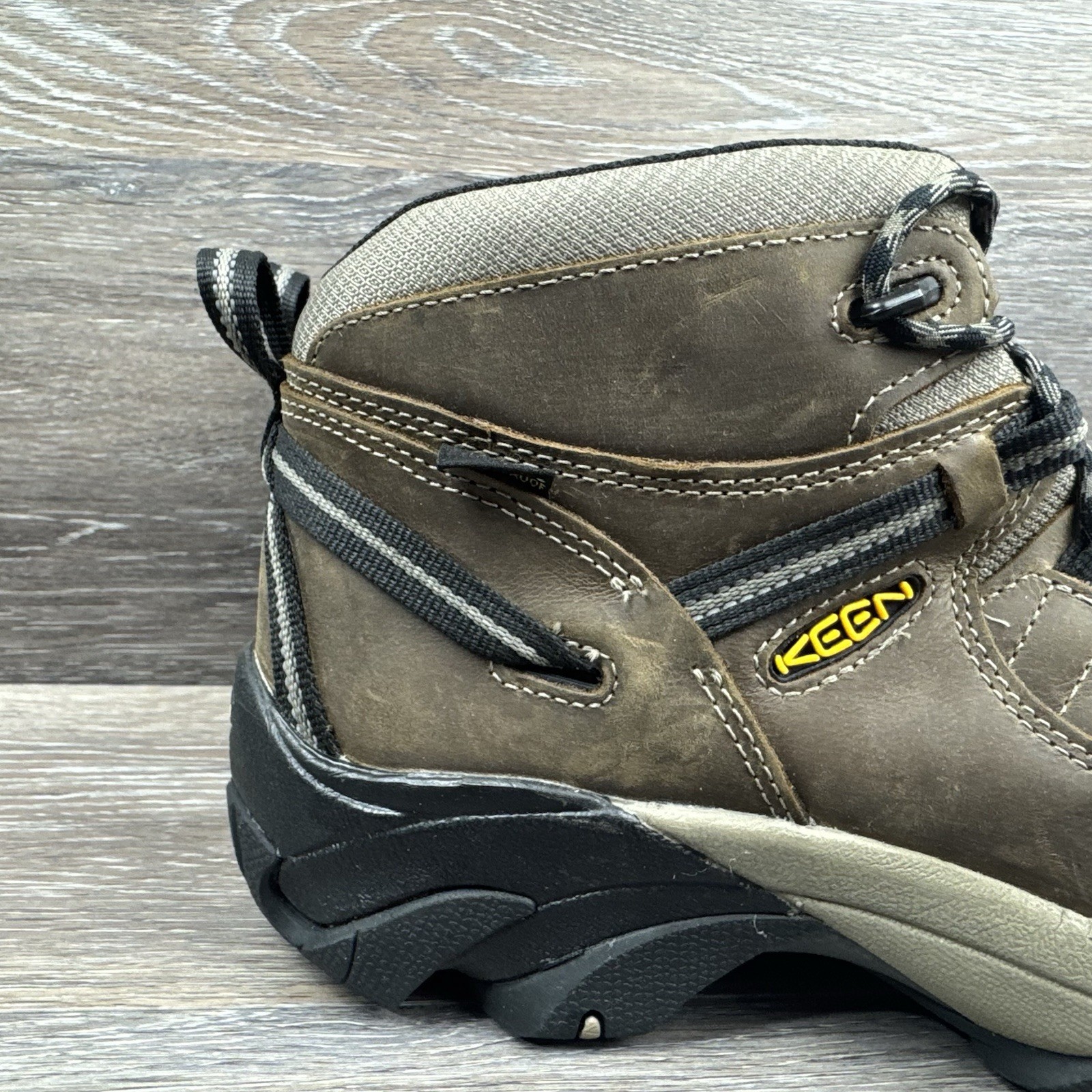 Keen Uomo Targhee II Mid Impermeabili Escursionismo Larghi Caviglia Marrone Taglia 9 5 Larghi