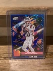 2025 Topps Cosmic- Drake Maye Blue Moon Refractor /99- Patriots