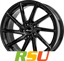 Brock B37 schwarz lackiert 8x18" ET50 LK5 112 ML 57.1 Alufelgen 18 Zoll